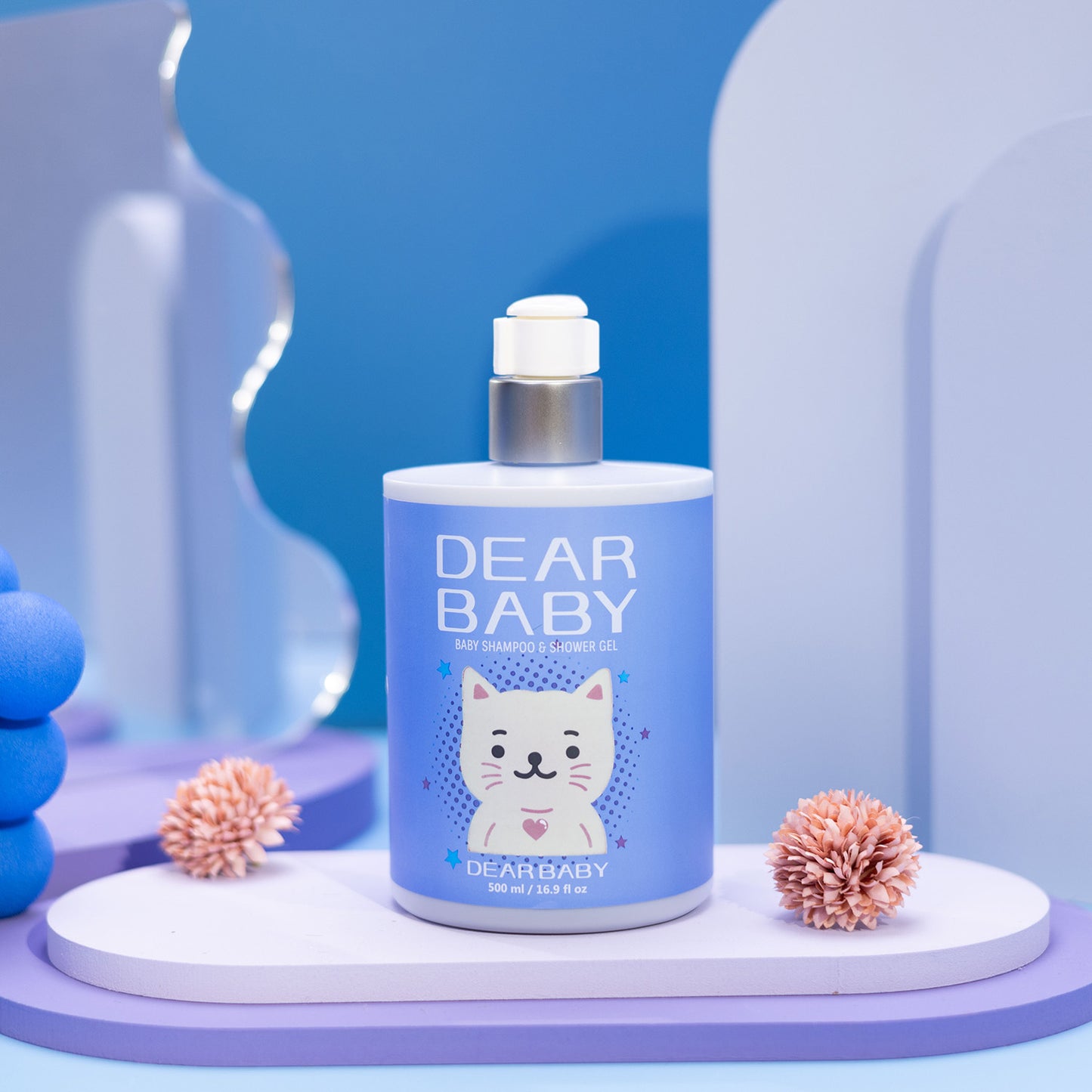Kitty Comfort Baby Shampoo & Shower Gel 500ML